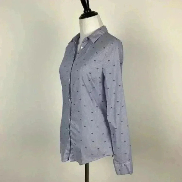 Zara Basic collection top M striped bicycle career - Picture 6 of 8